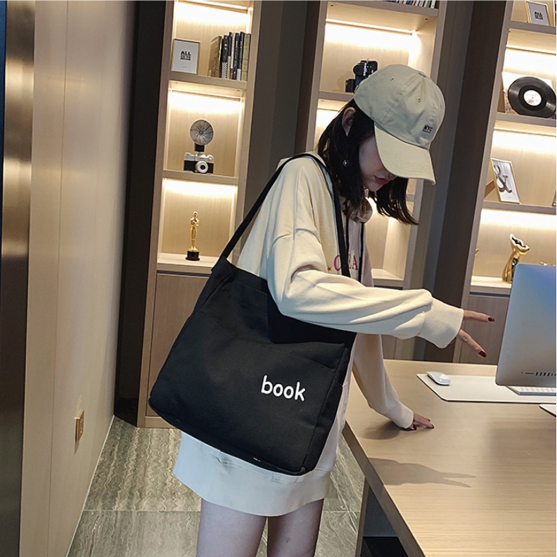 [ BLACKFRIDAY ] Túi tote vải bố đựng đồ canvas đeo chéo HUIAB TX372 - Hà Nội