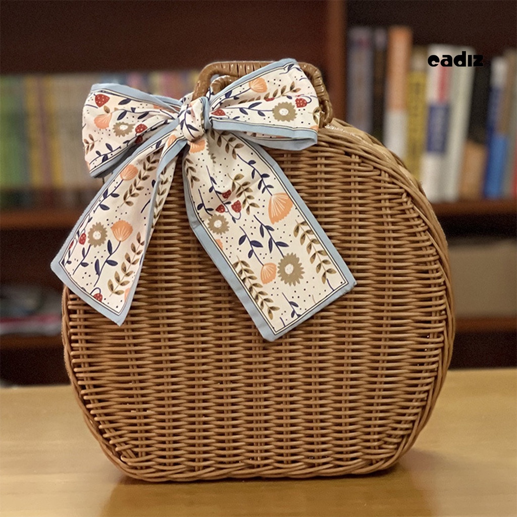 Hộp đựng đồ đan mây handmade sức chứa lớn chống mòn đa năng