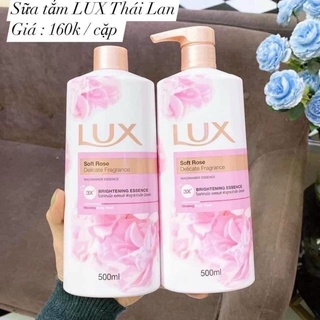 COMBO 2 CHAI SỮA  TẮM LUX THÁI LAN