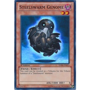 Thẻ bài Yugioh - TCG - Steelswarm Genome / HA06-EN013'