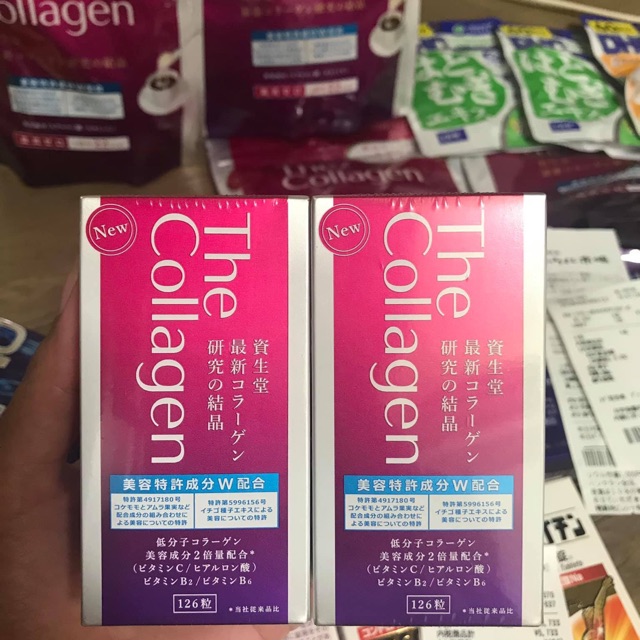 Combo Viên uống the colagen 126 viên Nhật bản