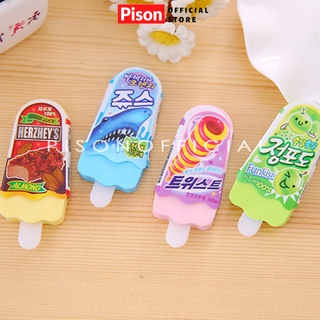 Gôm tẩy hình Que kem Pison dễ thương - SP0056 - 1 cái