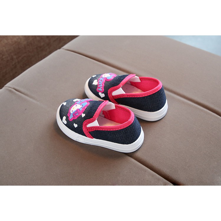 Giày lười Hello Kitty thời trang cho bé gái RS156 (Size 21-26)