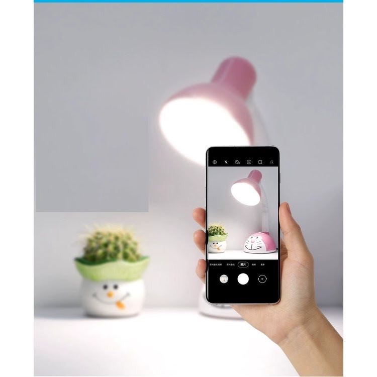 ĐÈN HỌC ĐỂ BÀN LED CHỐNG CẬN HÌNH THÚ DỄ THƯƠNG .TẶNG KÈM BÓNG LED