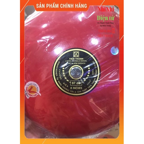 Chuông điện-Chuông Công Nghiệp - Chuông Tan Làm, Tan học-Chuông Đỏ 220VAC Chính Hãng Tiến Thành