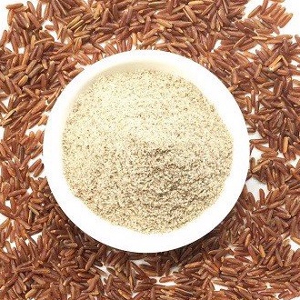 1kg Bột gạo Lứt đỏ (gạo Huyết rồng) rang xay nguyên chất 100% nhà làm