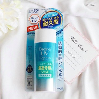 Kem chống nắng Biore Aqua Rich Watery GeL