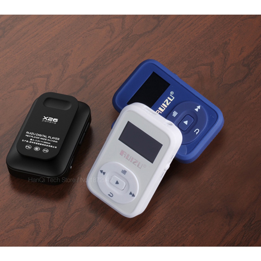 Máy Nghe Nhạc MP3 FAAEAL RUIZU X26 8GB Kết Nối Bluetooth Có Đài FM Hỗ Trợ Thẻ Nhớ TF