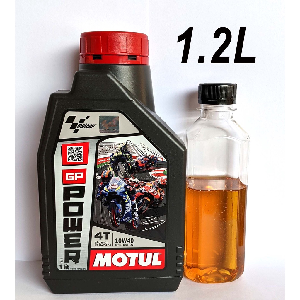 Motul GP Power 10W40 Cao Cấp Xe Số, Côn Tay