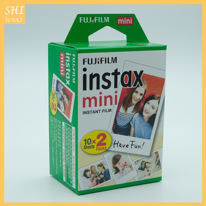 Set 20 Tấm Phim Trắng Mini Cho Máy Ảnh Fuji Instax