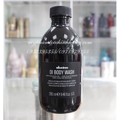 SỮA TẮM DAVINES OI BODY WASH DÀNH CHO MỌI LOẠI DA 280ML