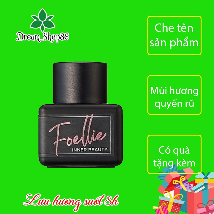 [CHÍNH HÃNG] Nước Hoa Vùng Kín Foellie Eau De Inner Beauty Perfume Bijou (Chai Đen)