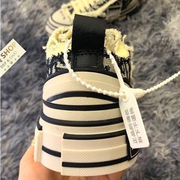 Giày Sneaker Rách Xvessel, Giày CV Rách Đế Gỗ hot trend nam nữ