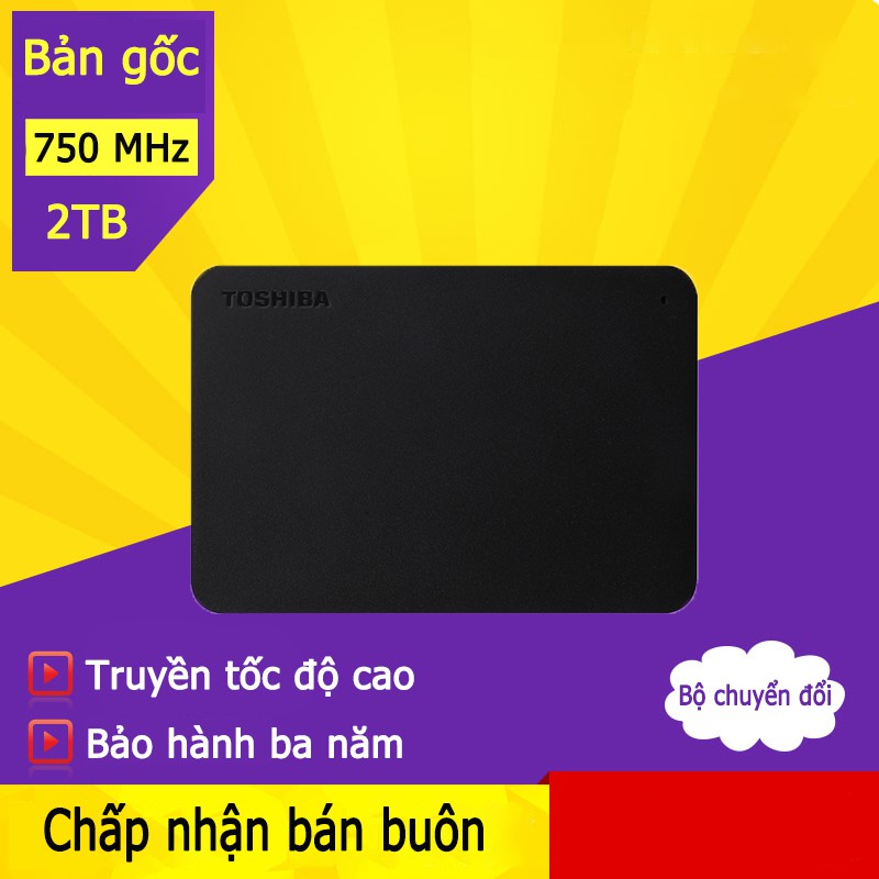 Ổ cứng ngoài Toshiba Canvio Ready - 2TB  - Đen