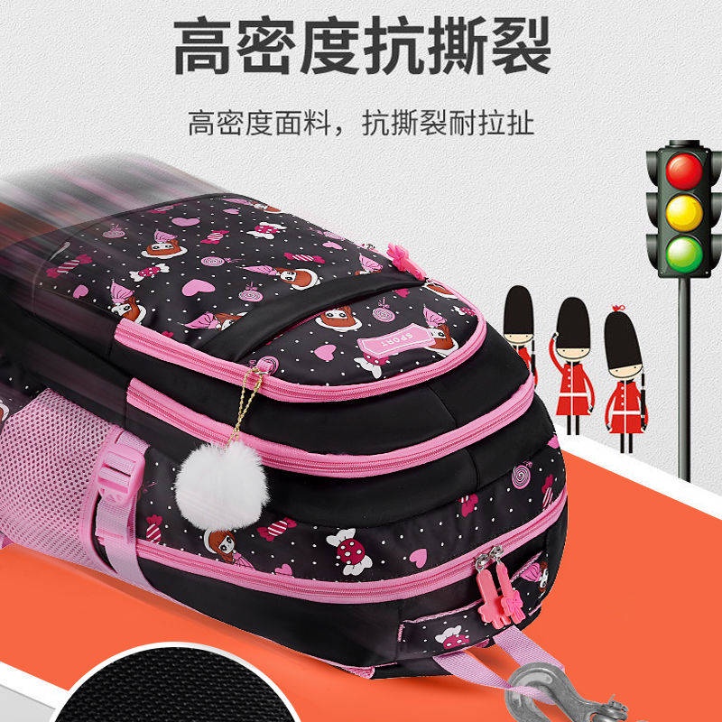 Ba Lô Đi Học Dễ Thương Chống Thấm Nước Cho Bé Gái Lớp 1 2 3 4 5-6 EXE6