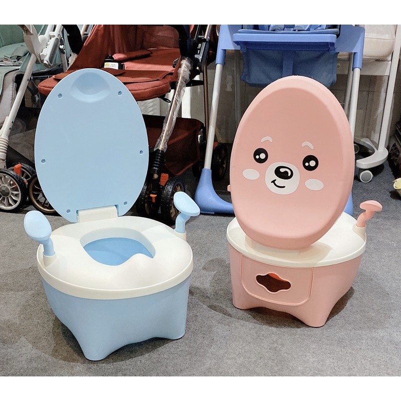 ( Tăng cọ vệ sinh) Bô ngồi vệ sinh cho bé di động , bô vệ sinh cho bé , bô cho bé ngồi vệ sinh cao cấp