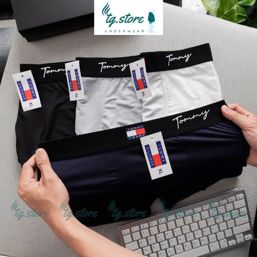 Quần Sịp Nam Boxer Thun Lạnh Cao Cấp Xuất Khẩu TM-2, Quần Boxer Nam Cao Cấp Co Giãn 4 Chiều Cực Thoáng Khí Kháng Khuẩn.