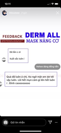 MẶT NẠ NÂNG CƠ DERM ALL MATRIX