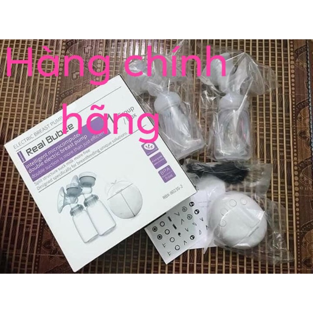 Máy hút sữa điện đôi Realbubee