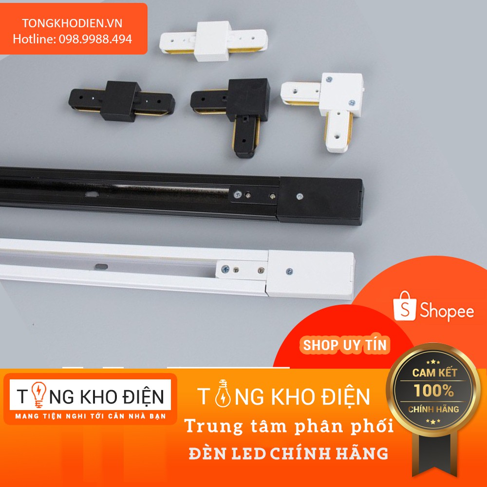 [CHÍNH HÃNG] Thanh ray đèn rọi 1m, 1.5m
