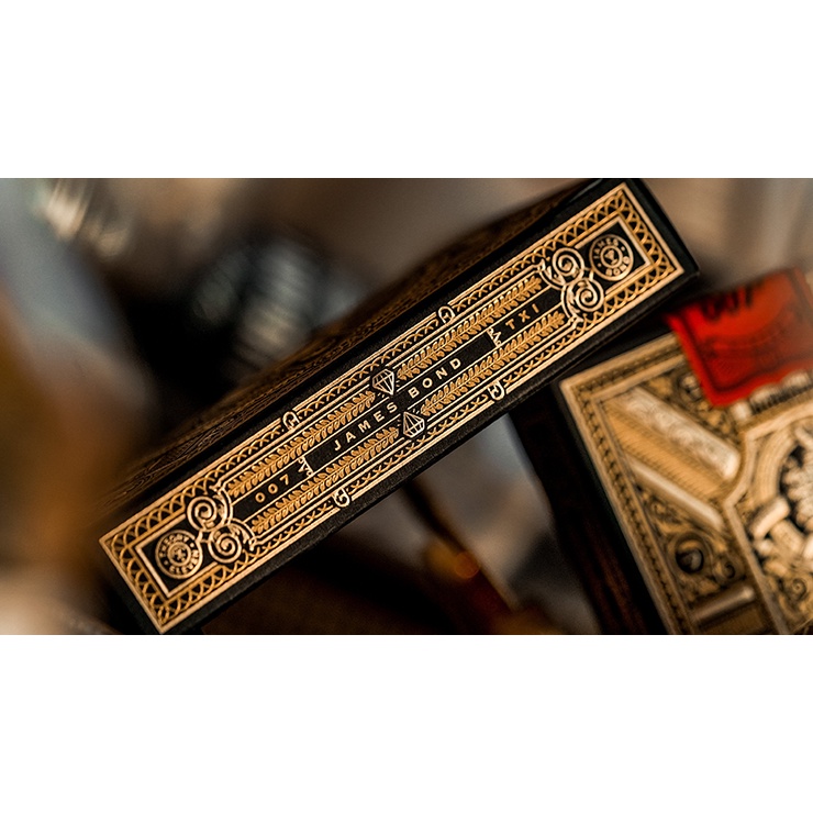 Bộ bài tây, bài ảo thuật James Bond 007 Playing Cards by theory11 - Bài Mỹ - Hàng Chính Hãng