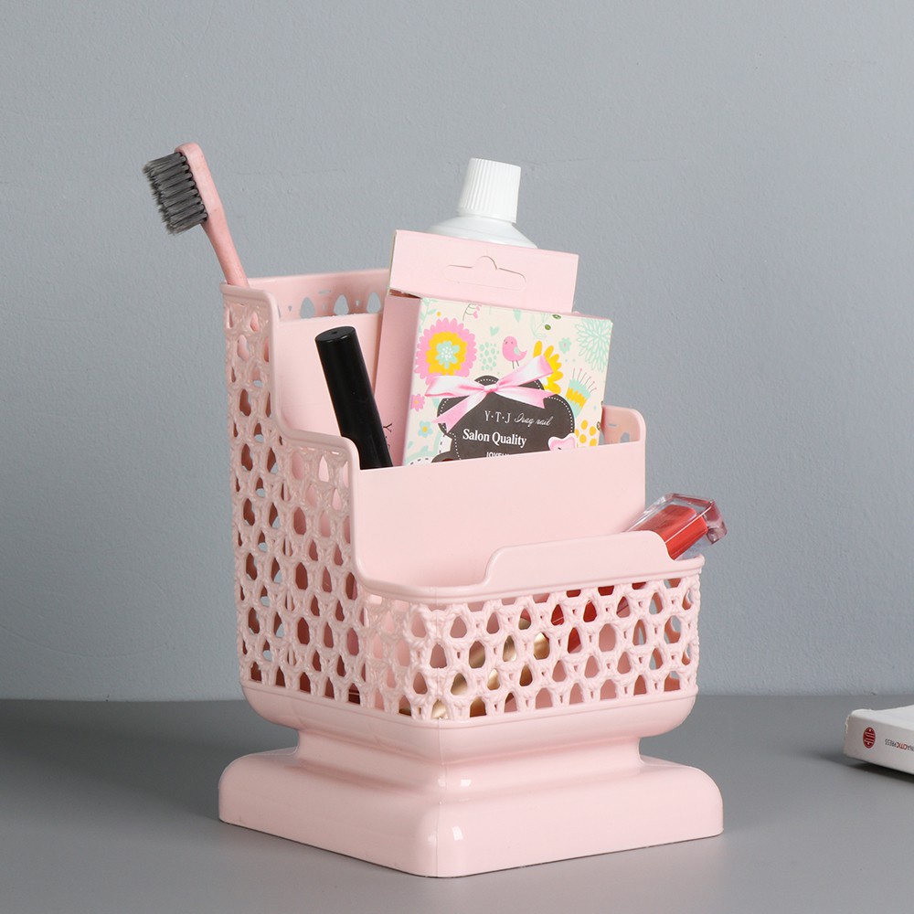 Hộp Đựng Bút 3 Ngăn Đa Năng Tiện Dụng Cho Gia Đình