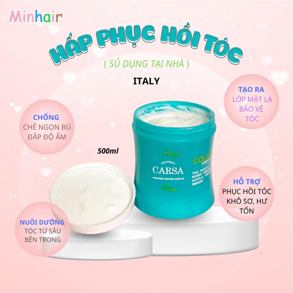 Hấp Phục hồi tái tạo và bảo vệ cấu trúc tóc ( 500ml )