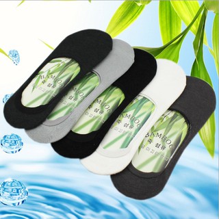 Tất (vớ) nửa bàn chân sợi tre khử mùi nam Hàn Quốc