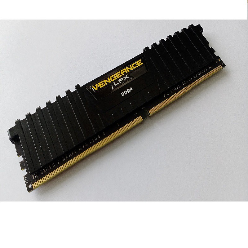 Ram tản nhiệt 8Gb DDR4 bus 2133/2400/2666, ram bộ hiệu CORSAIR VENGEANCE LPX, bảo hành 36 tháng