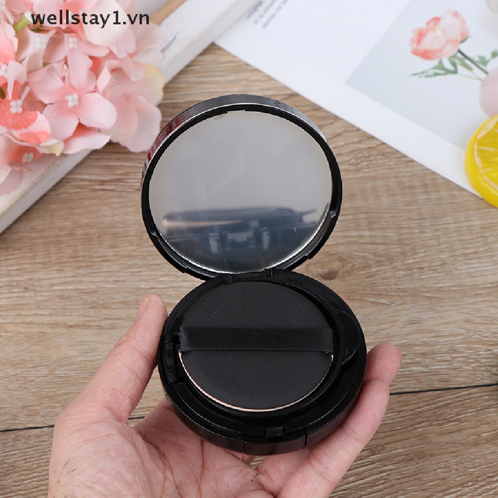 Hộp Rỗng 15ML Đựng Kem CC / Phấn Nước Có Gương Trang Điểm Tiện Dụng