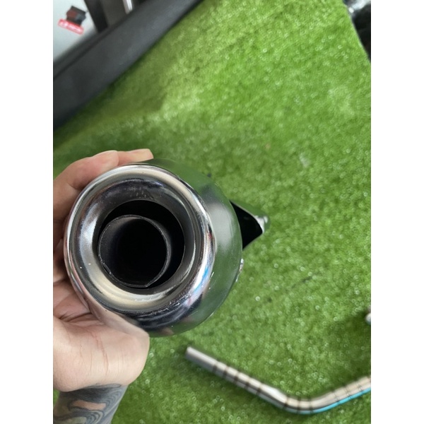 Pô raider giã zin móc nỉ full cổ 304 dành cho các dòng xe nha ae