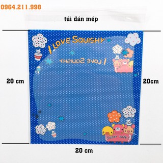 BAO BÌ ĐỰNG SQUISHY ĐẸP