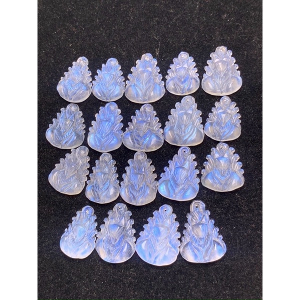 Mặt dây chuyền đeo cổ Hồ Ly chúa đá mặt trăng Moon cho đường tình duyên may mắn 🍀