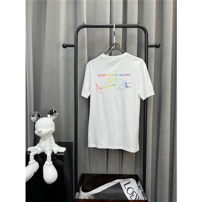 Versace Áo Thun cotton Ngắn Tay In Họa Tiết Phối Màu Cá Tính Theo Phong Cách Mùa Hè 2022 / Size S-4XL