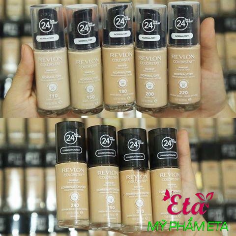 Kem nền Revlon Colorstay 24h NORMAL DRY SKIN trang điểm hoàn hảo dành cho da khô
