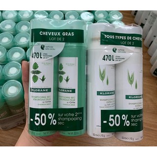 [AUTH PHÁP]  [SALE] DẦU GỘI KHÔ Klorane