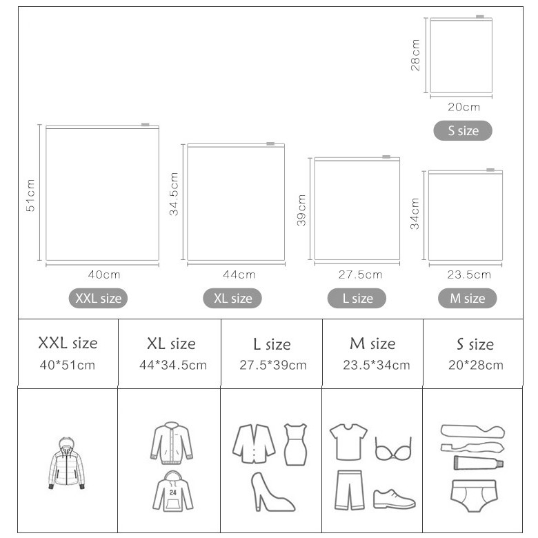 Túi trong suốt hình mèo đựng quần áo du lịch chống thấm nước