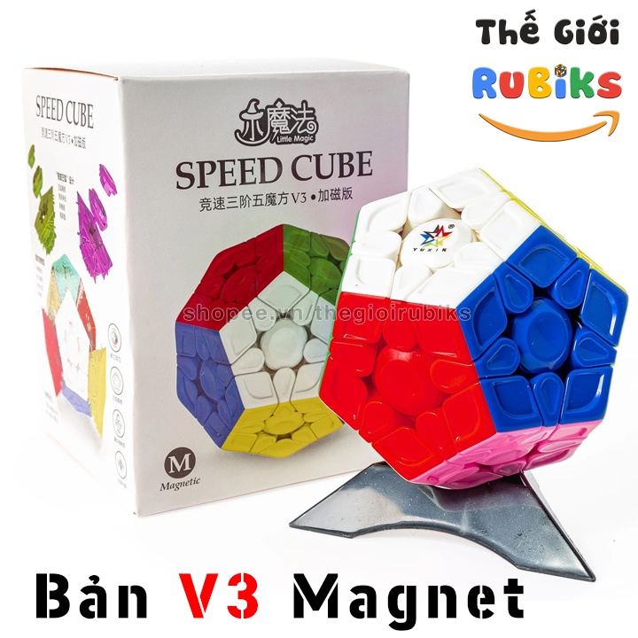 Rubik Yuxin Little Magic Megaminx V3 M / V2 3x3 - Rubic Biến Thể 12 Mặt