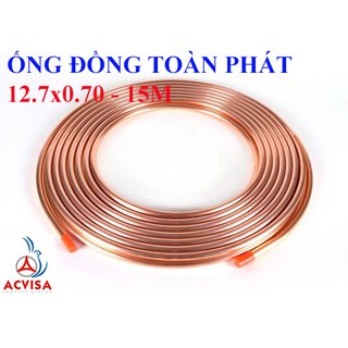 Ống đồng toàn phát 12.7x0.70 - 15m