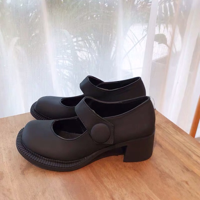 (SẴN Lì 36, Bóng 36 38 39)💥Giày đế cao dáng Lolita da PU quảng châu - 5 ảnh thật cuối | BigBuy360 - bigbuy360.vn