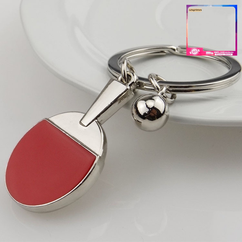 Móc khóa kiểu vợt bóng bàn Pingpong