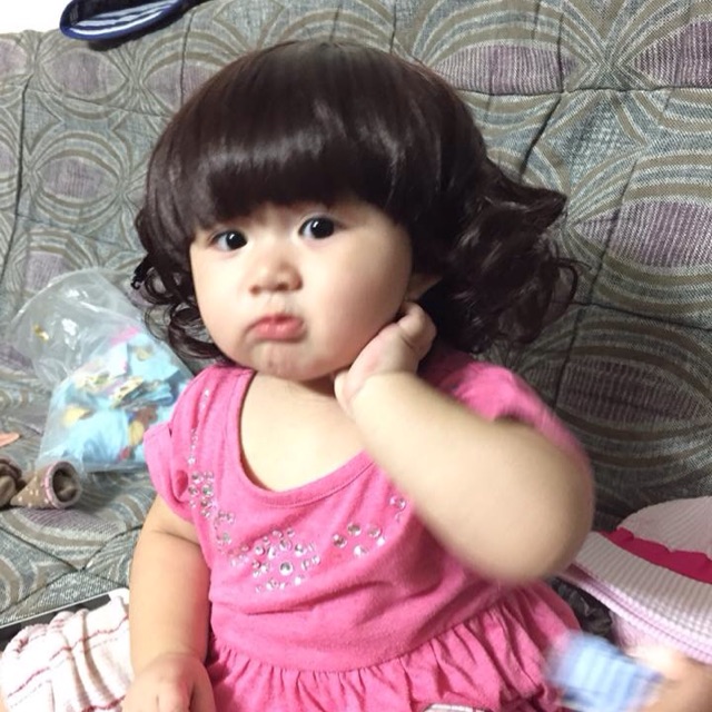 Tóc giả cho bé