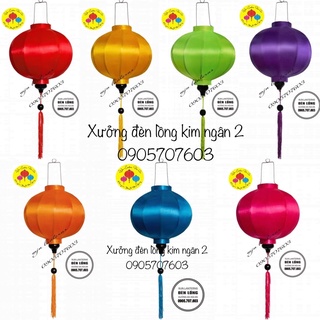 Đèn lồng hội an vải phi kháng nước và bụi thích hợp treo ngoài trời(30,45cm)vietnames lanterns