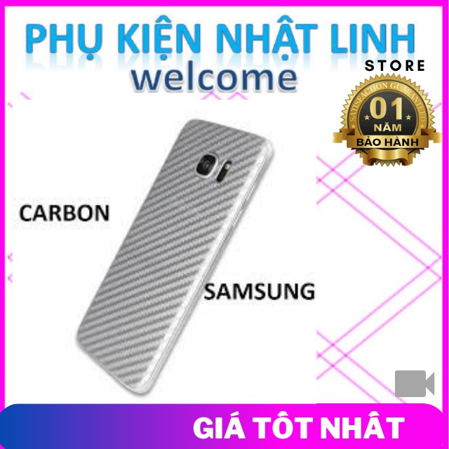MIẾNG DÁN CARBON samsung các mã J5/J6/J7/G530/A510/A710/A310/J510/J520/S8/S8PLUS/S9