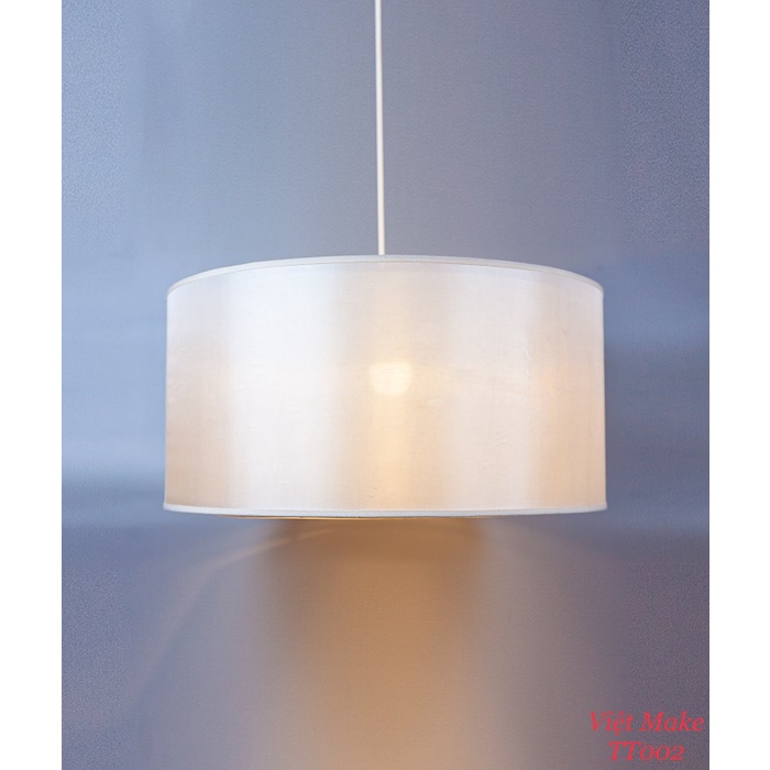 Đèn Thả 2 Tầng Vải Lụa Cao Cấp Size Lớn Nhỏ Cho Phòng Khách Phòng Ngủ, Đèn Thả Trần Trang Trí Độc Đáo HL Lighitng