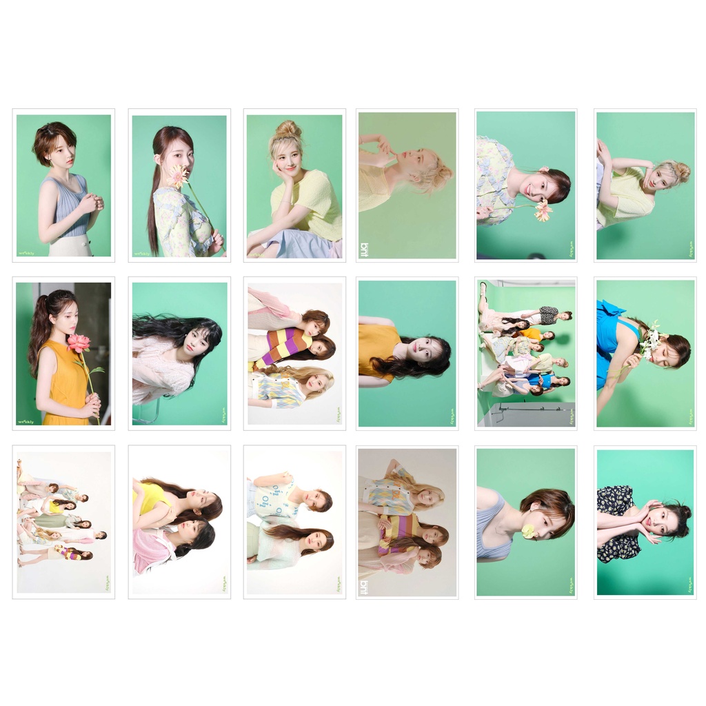 [Ép lụa] Lomo Card 36 Ảnh WEEKLY - International BNT