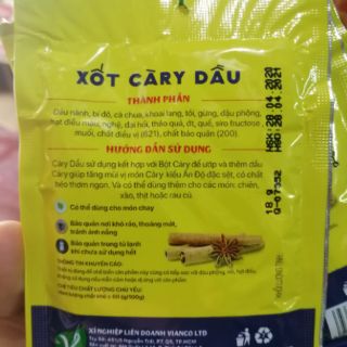 Cà Ri Dầu Vianco combo 2 gói