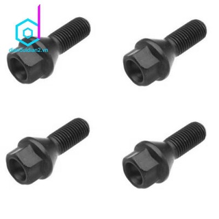 Set 4 đai ốc gắn ốc bánh xe hơi bmw e30 e36 e46 e60 e90