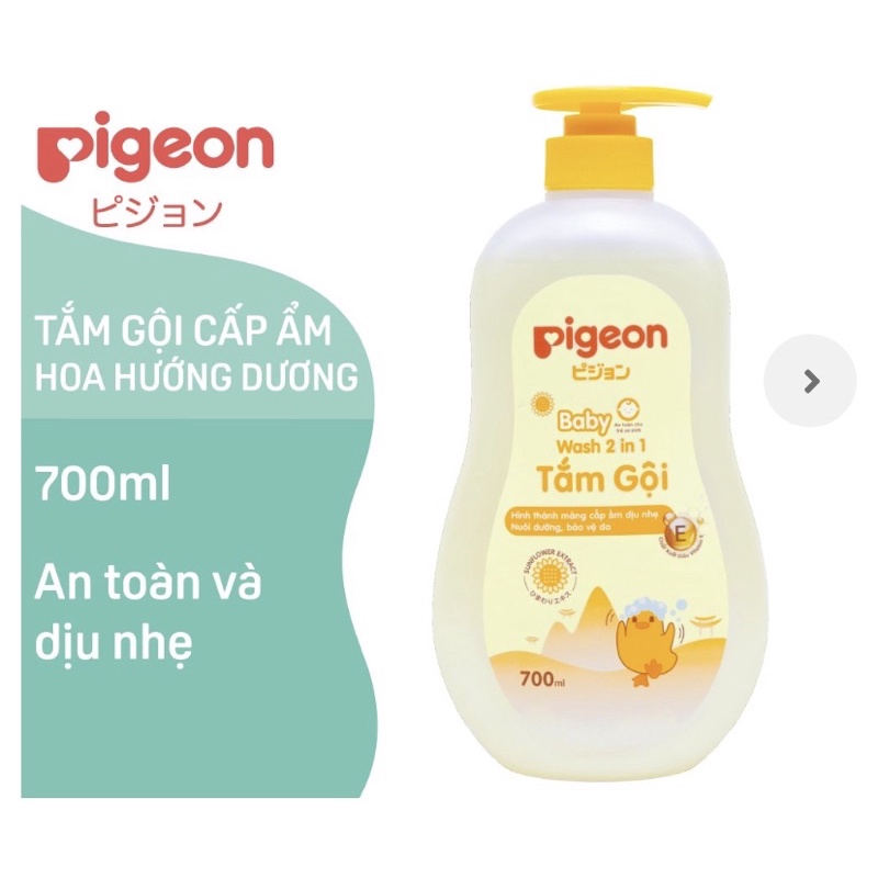 Sữa tắm gội Pigeon cho da dịu nhẹ