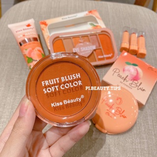 SET MAKE UP KISS BEAUTY (Phấn phủ+ má hồng+ màu mắt...)